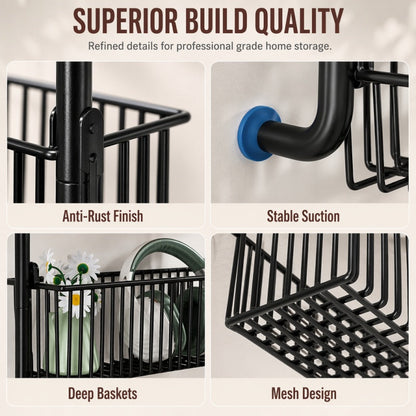 🥳2026 HOT SALE🥳💞50K+ SOLD! 👅✨50% OFF!💥🔥Over the Door Hanging Storage Basket Organizer