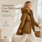 🎁2026 New Arrivals 50% OFF💥Time-Limited Special⏰🧥Women's Winter Faux Fur Padded Parka-Q