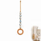 🎉 2026 Sale — Over 25,000 Sold!🏠Decorative Beaded Towel Hanger with Wooden Ring