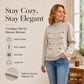 🎁2026 New Arrivals💥50% OFF! ✨ Women’s Double-Zip Sweater Jacket – Effortless Style for Every Day-Q