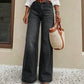 🎁2026 New Arrivals💥👖 Polished Denim Comfort | Women's High-Rise Stretch Straight-Leg Jeans with Washed Finish-Q
