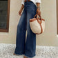 🎁2026 New Arrivals💥👖 Polished Denim Comfort | Women's High-Rise Stretch Straight-Leg Jeans with Washed Finish-Q