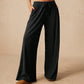 🎁2026 New Arrivals💥Last Day Sale 50% Off💃 Women’s Casual Soft Wide-Leg Pants With Drawstring-Q
