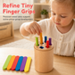🥳2026 HOT SALE🥳💞50K+ SOLD! 💕✨ 50% OFF!🍼 Montessori Color Sorting Toy Set with Cups and Sorting Sticks for Toddlers