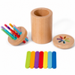 🥳2026 HOT SALE🥳💞50K+ SOLD! 💕✨ 50% OFF!🍼 Montessori Color Sorting Toy Set with Cups and Sorting Sticks for Toddlers