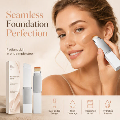 💥2026 HOT SALE💞50K+ SOLD! ✨ 50% OFF!💥2-in-1 High Coverage Foundation Stick