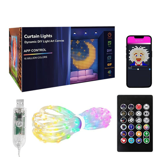 🎅Ready for Christmas!🌟 Shopping Frenzy: Entire Store 50% OFF!💖Waterproof LED Curtain String Lights smart lights