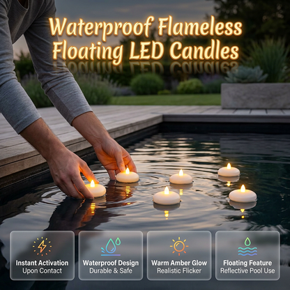 🎅Ready for Christmas!🌟 Shopping Frenzy: Entire Store 50% OFF!💖Flameless Floating LED Candle Lights