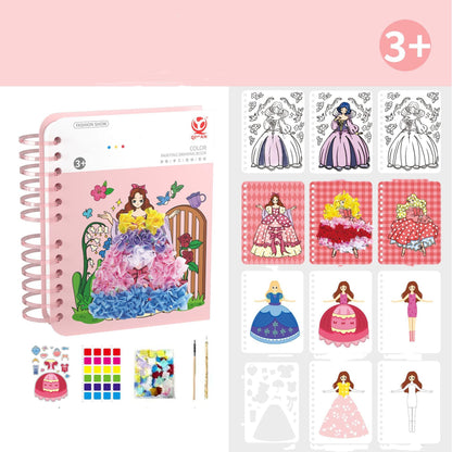 🥰2026 HOT SALE💥💞50K+ SOLD! 💕✨ 50% OFF!🌟Childhood infinite dream hand-painted craft-princess