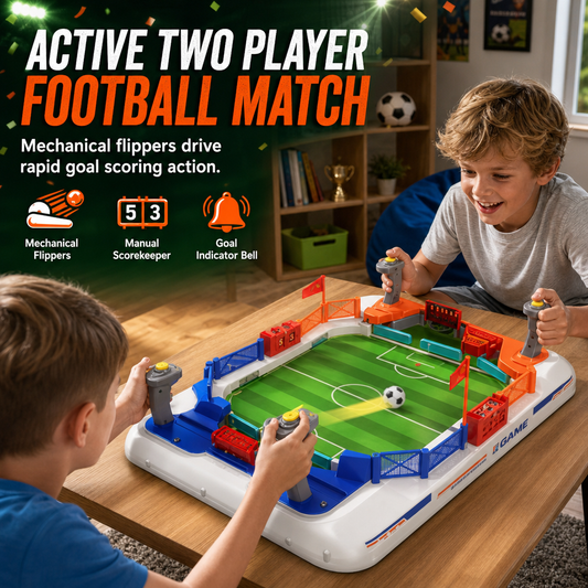 💥2026 HOT SALE💞50K+ SOLD! ✨ 50% OFF!💥2 Player Battle Tabletop Soccer Game Interactive Table Football Board Toy for Kids