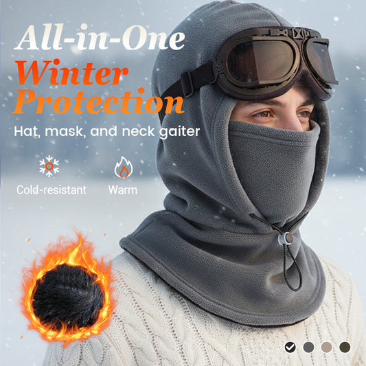 🎉 2026 Sale — Over 25,000 Sold!🥰Thermal Balaclava Face Mask with Drawstring-B