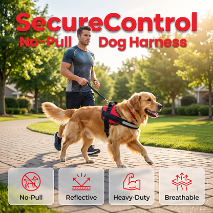 💥2026 HOT SALE💞50K+ SOLD! ✨ 50% OFF!💥No-Pull Reflective Dog Harness