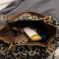 🎁2026 New Arrivals💥Last Day Sale 50% Off💥Large Capacity Tote Bag with Leopard Print-B