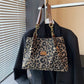 🎁2026 New Arrivals💥Last Day Sale 50% Off💥Large Capacity Tote Bag with Leopard Print-B