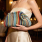 🎁2026 New Arrivals💥Last Day Sale 50% Off💥Women's Woven Stripe Clutch Bag