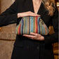 🎁2026 New Arrivals💥Last Day Sale 50% Off💥Women's Woven Stripe Clutch Bag