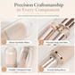 🎄 LAST DAY! Christmas Sale🔥Portable Retractable Makeup Brush Set Multifunctional Travel Cosmetic Tool with Powder Blush and Silicone Lip Brush
